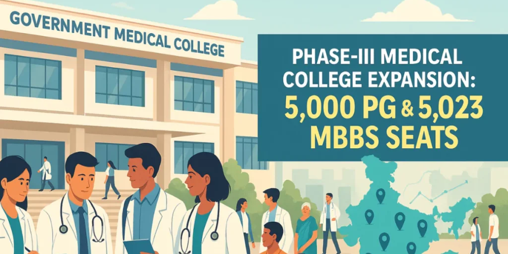 India's PG Medical Seat Expansion: What 5,000 New Seats Mean for Aspiring Doctors
