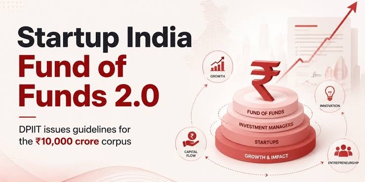 Startup India Fund of Funds 2.0: How Founders Can Access the ₹10,000 Cr Scheme