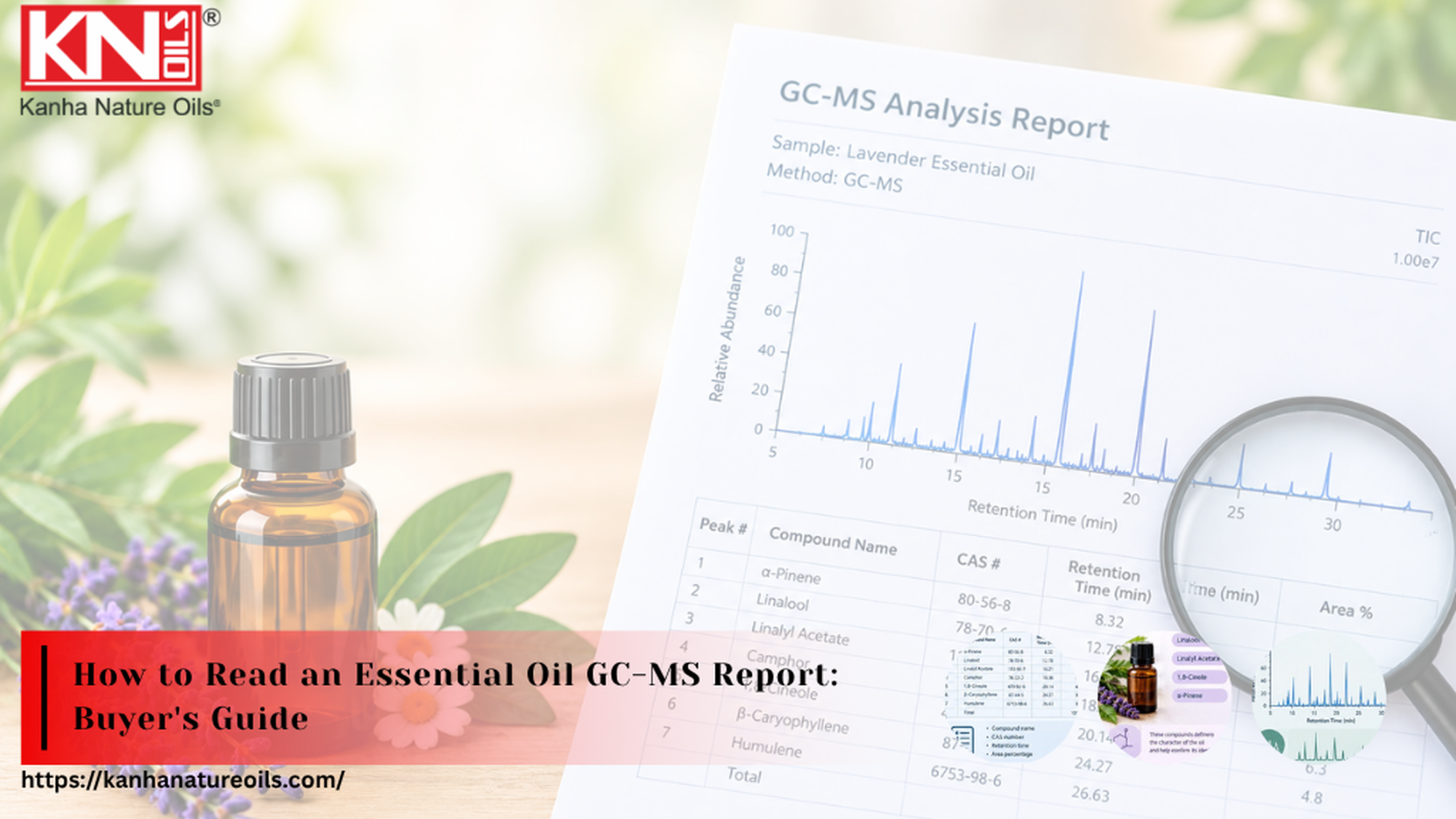 How to Read a GC-MS Report for Essential Oils: A Buyer’s Guide Read more at: https://www.likhai.online/articles/how-to-read-a-gc-ms-report-for-essential-oils-a-buyers-guide